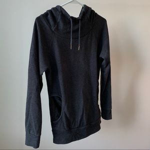Dark grey hoodie